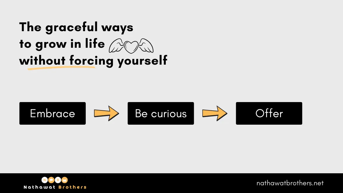 Ways to grow through grace.