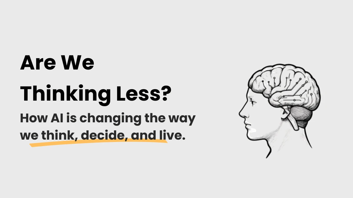 A detailed post on Is AI Making Us Stupid